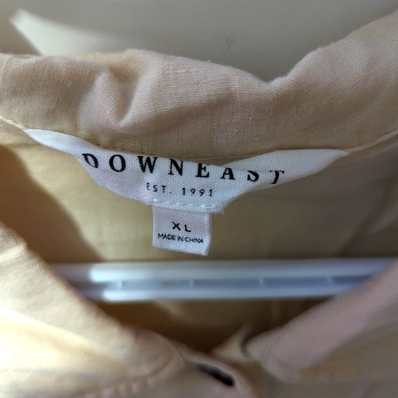 Downeast Linen shirt XL - Picture 2 of 3